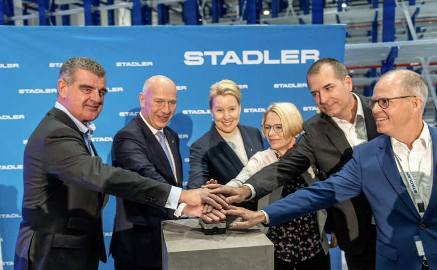 STADLER ERÖFFNET NEUES LOGISTIKZENTRUM FÜR DEN SCHIENENVERKEHR IN BERLIN PANKOW